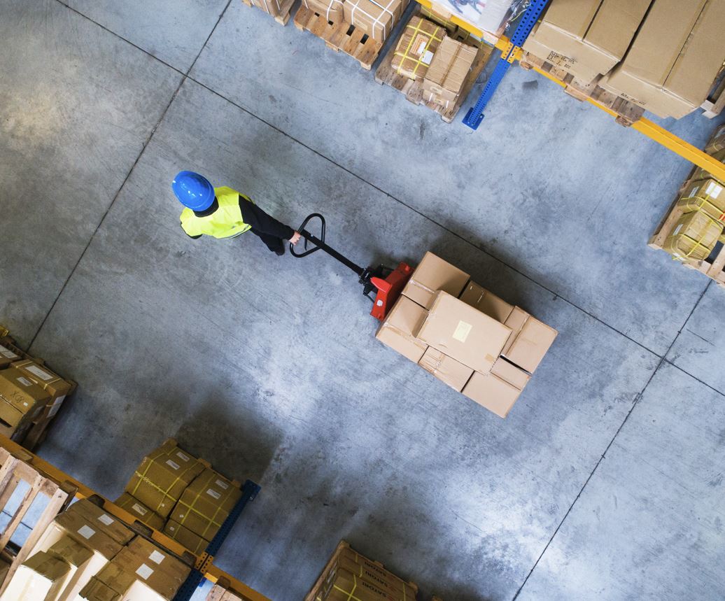 Arndell Park Labour Hire Storeman working in a warehouse