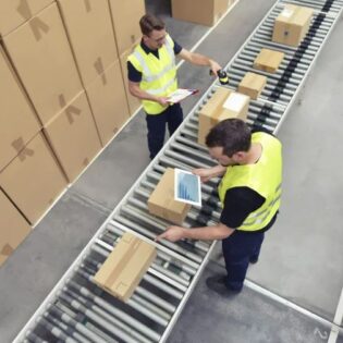 Capture 9 ASTAR Recrutment Western Sydney Labour Hire staff. picking boxes in warehouse.
